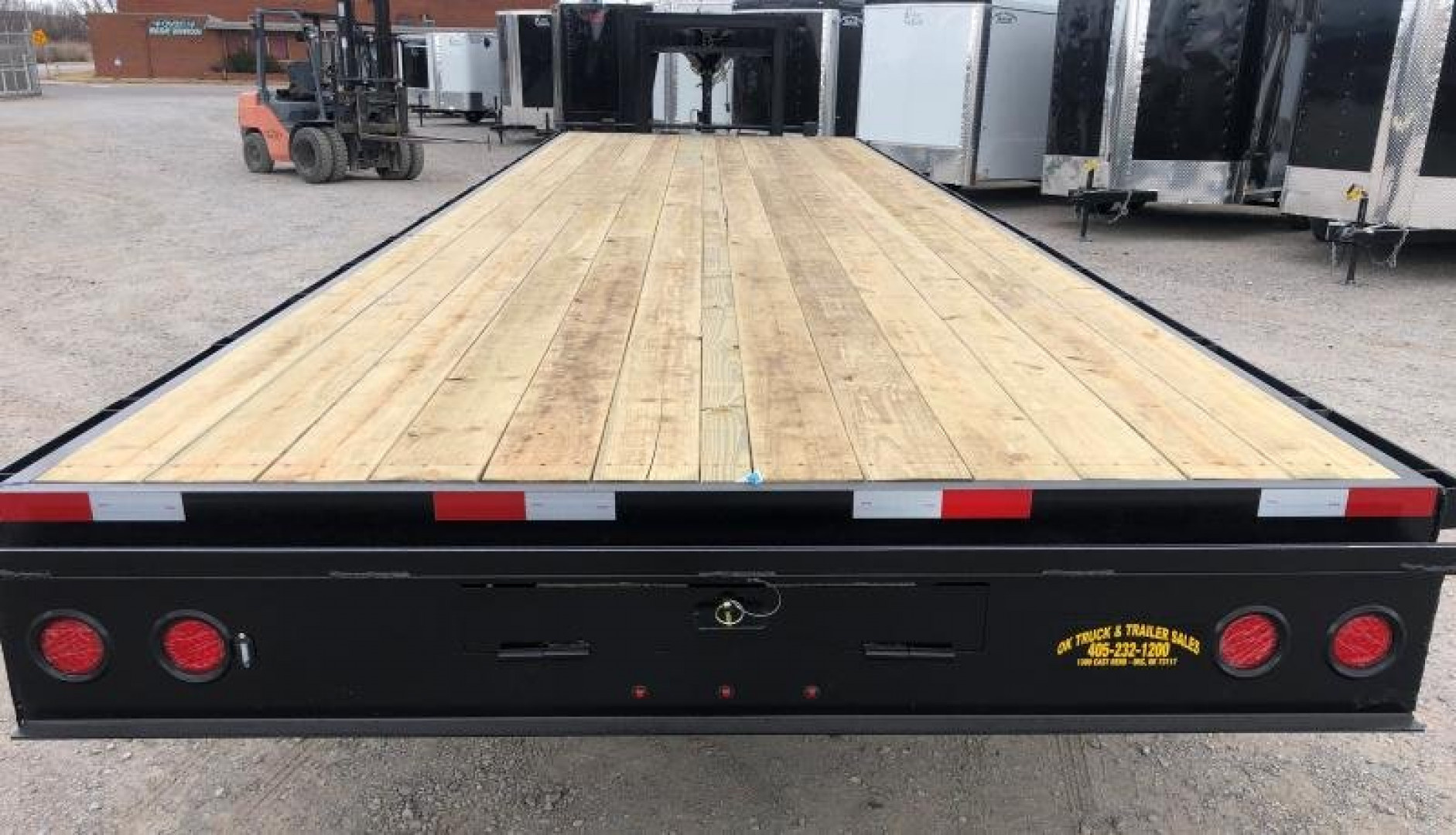 New 2026 Road Boss 30 Tandem Dual Gooseneck Flatbed Equipment Trailer
