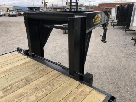 New 2026 Road Boss 30 Tandem Dual Gooseneck Flatbed Equipment Trailer