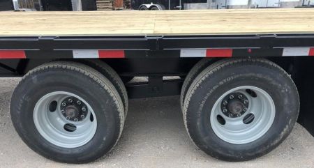 New 2026 Road Boss 30 Tandem Dual Gooseneck Flatbed Equipment Trailer