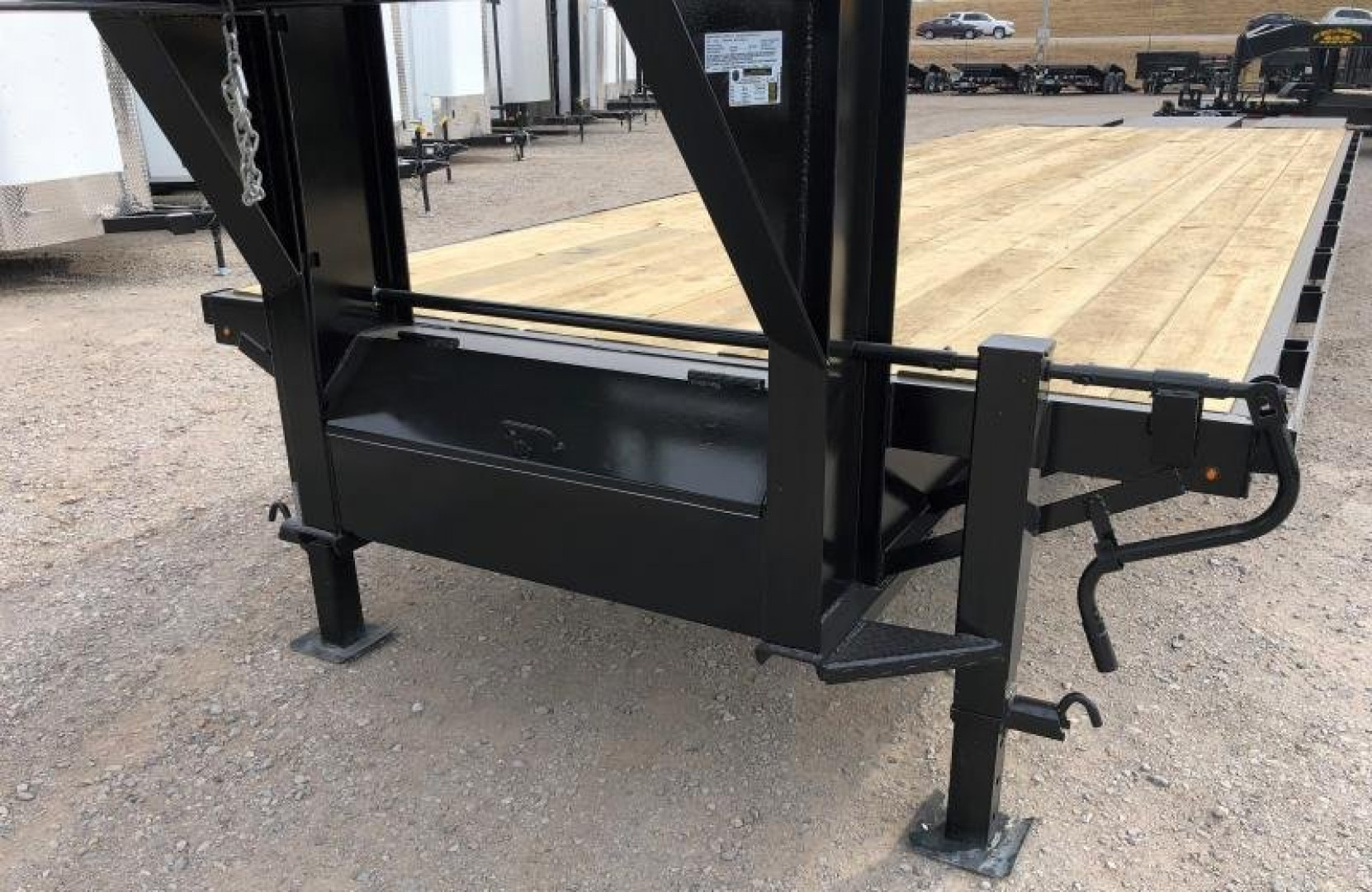 New 2026 Road Boss 30' Tandem Dual Gooseneck with combo dove tail Equipment Trailer