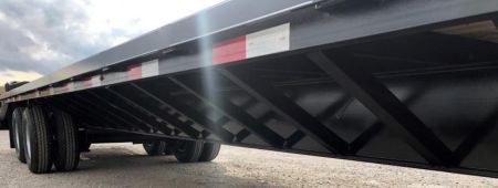 New 2026 Road Boss 30' Tandem Dual Gooseneck with combo dove tail Equipment Trailer