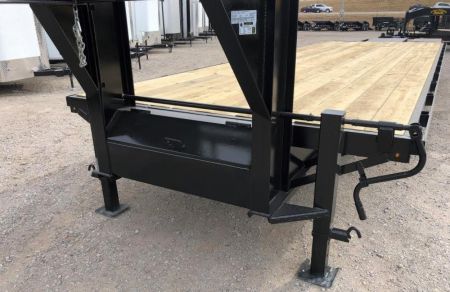 New 2026 Road Boss 30' Tandem Dual Gooseneck with combo dove tail Equipment Trailer