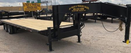 New 2026 Road Boss 30' Tandem Dual Gooseneck with combo dove tail Equipment Trailer