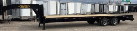 New 2026 Road Boss 30' Tandem Dual Gooseneck with combo dove tail Equipment Trailer