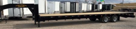 New 2026 Road Boss 35' Tandem Dual Gooseneck with Combo Dove tail Equipment Trailer