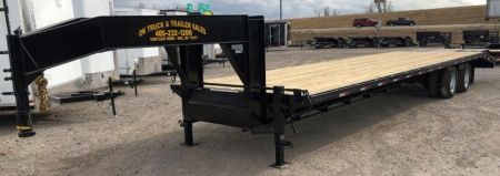 New 2026 Road Boss 35' Tandem Dual Gooseneck with Combo Dove tail Equipment Trailer