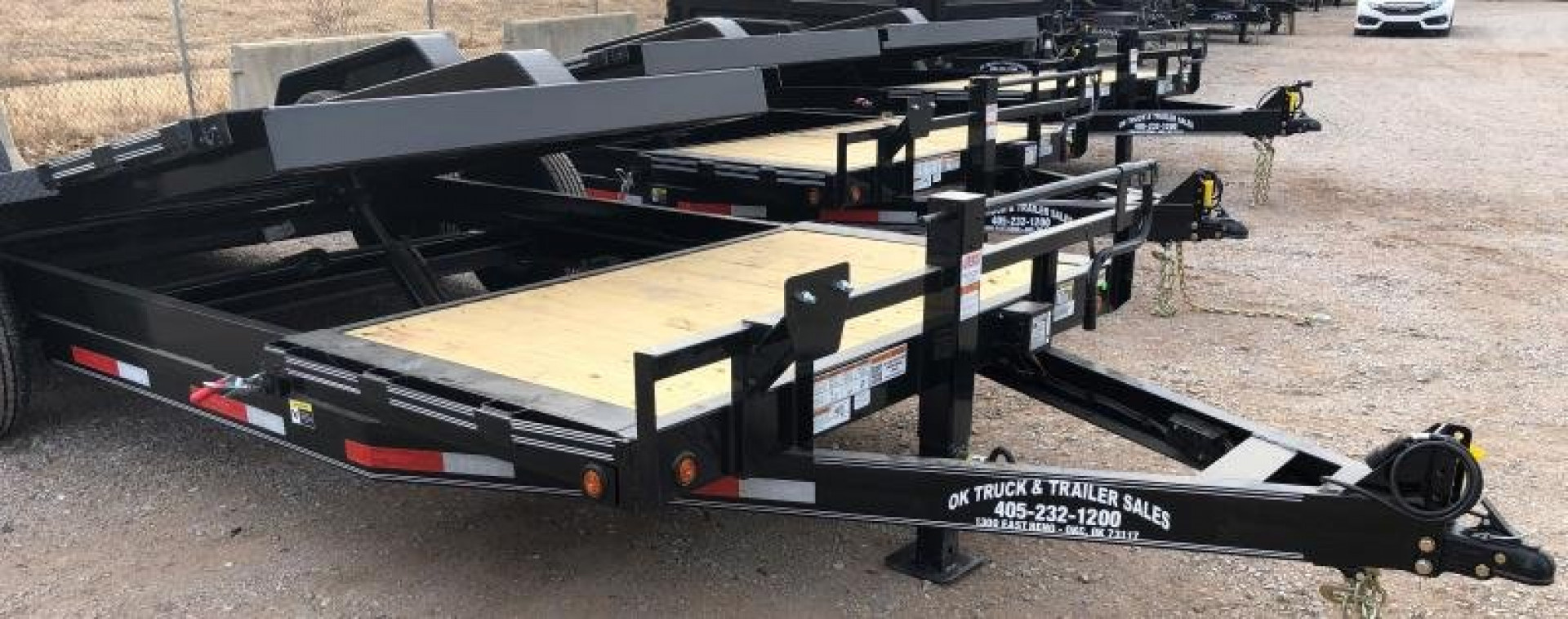 New 2026 East Texas Trailers 20' 7k lb axles 16' +4' Tilt Trailer