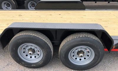 New 2026 East Texas Trailers 20' 7k lb axles 16' +4' Tilt Trailer