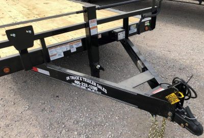 New 2026 East Texas Trailers 20' 7k lb axles 16' +4' Tilt Trailer