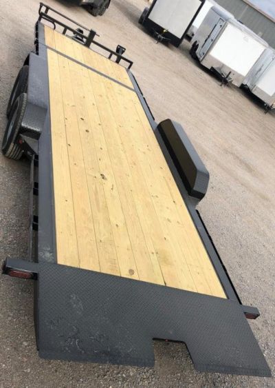 New 2026 East Texas Trailers 20' 7k lb axles 16' +4' Tilt Trailer