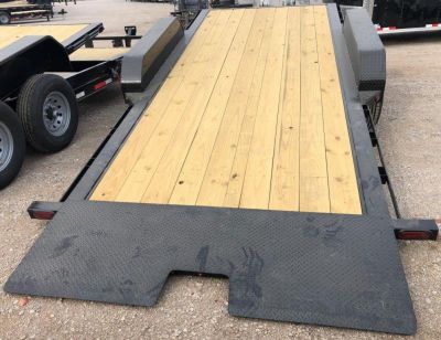 New 2026 East Texas Trailers 20' 7k lb axles 16' +4' Tilt Trailer