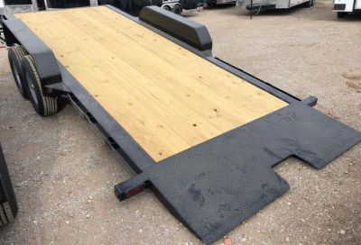New 2026 East Texas Trailers 20' 7k lb axles 16' +4' Tilt Trailer