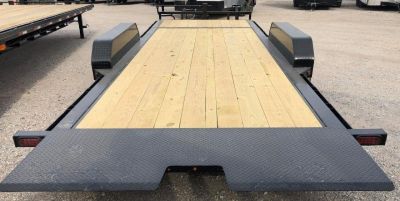 New 2026 East Texas Trailers 20' 7k lb axles 16' +4' Tilt Trailer