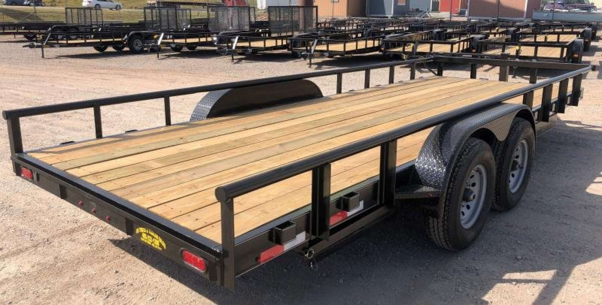 New 2026 Road Boss 83" x 20' Heavy Duty Pipe Top, Dove, Slide in ramps Utility / Equipment Trailer