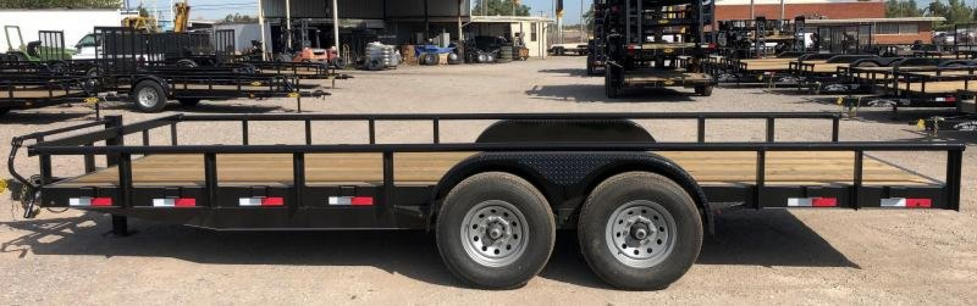 New 2026 Road Boss 83" x 20' Heavy Duty Pipe Top, Dove, Slide in ramps Utility / Equipment Trailer