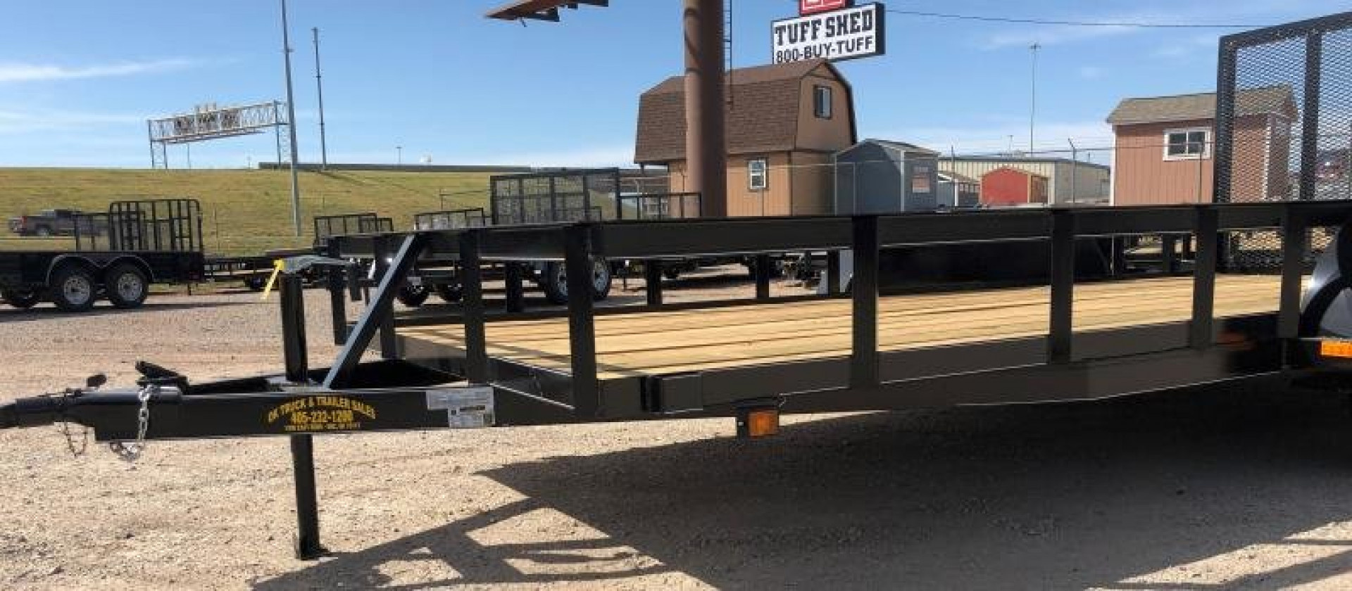 New 2026 Road Boss 83"x16' Tandem Axle Utility with 4' Gate Utility Trailer