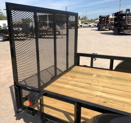 New 2026 Road Boss 83"x16' Tandem Axle Utility with 4' Gate Utility Trailer