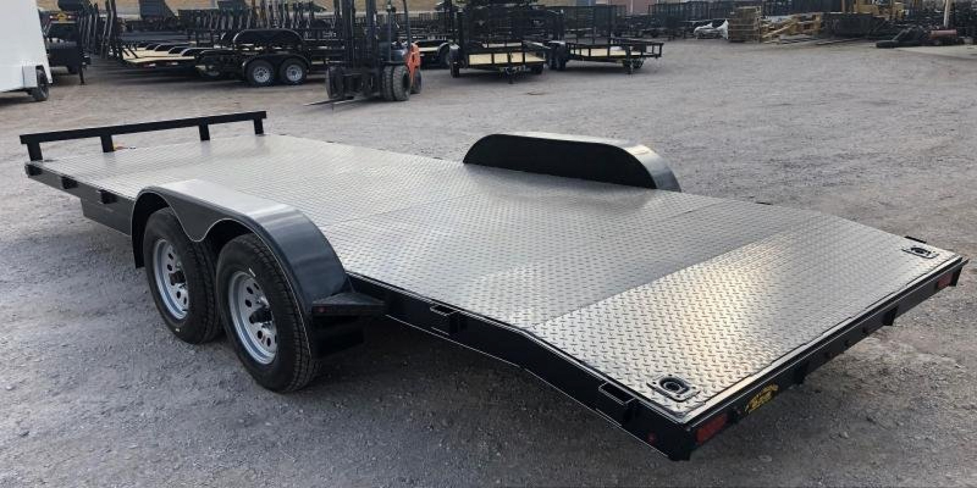 New 2026 Road Boss 83"x20' Steel floor Car Hauler