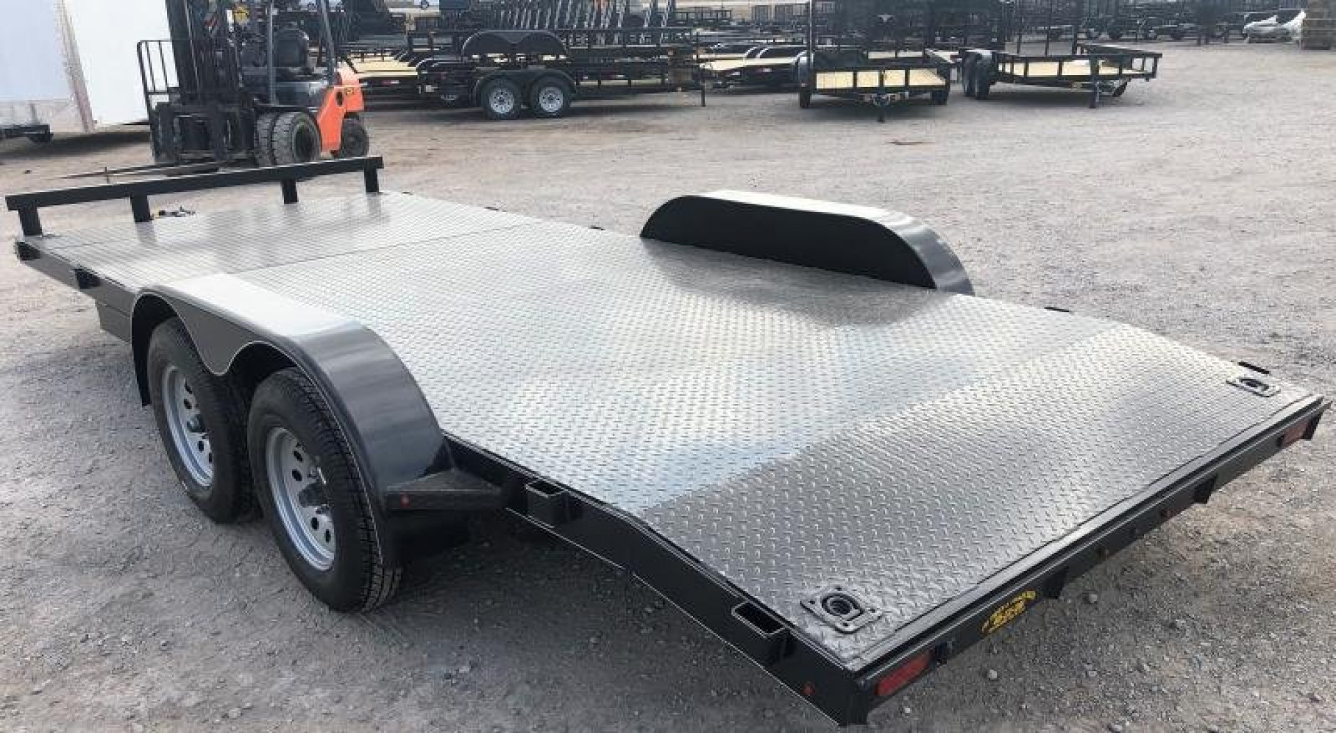 New 2026 Road Boss 83" x 18' Steel Floor Car Hauler