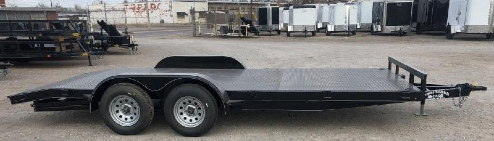New 2026 Road Boss 83" x 18' Steel Floor Car Hauler