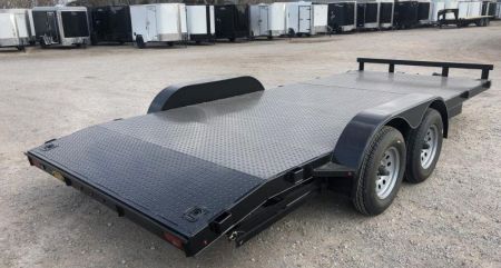 New 2026 Road Boss 83" x 18' Steel Floor Car Hauler