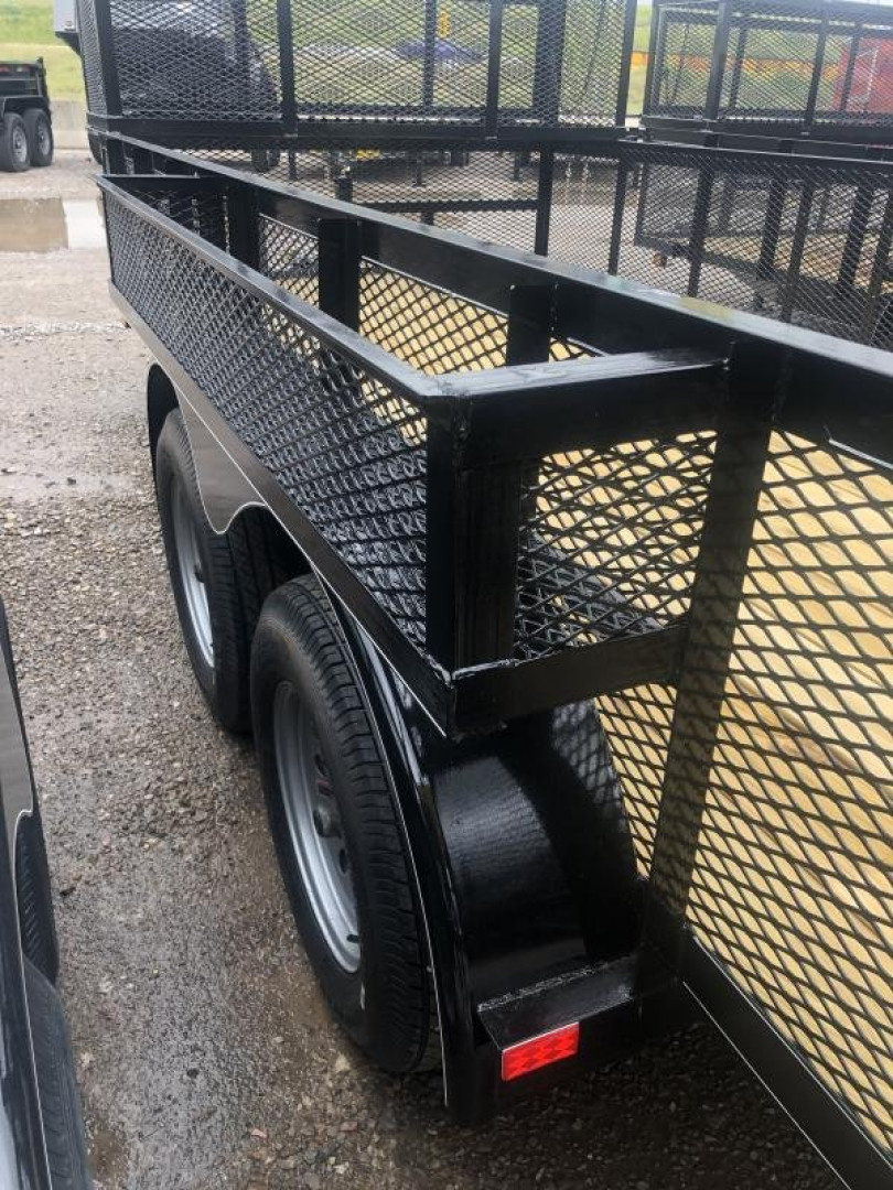 New 2026 Road Boss 83"x16' Tandem Axle Landscape with 2' Sides Landscape Trailer