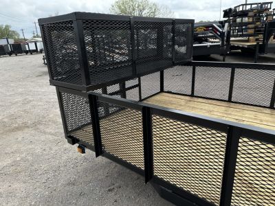 New 2026 Road Boss 83"x16' Tandem Axle Landscape with 2' Sides Landscape Trailer