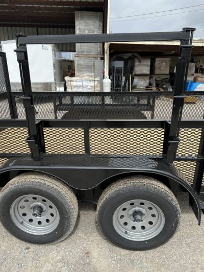 New 2026 Road Boss 83"x16' Tandem Axle Landscape with 2' Sides Landscape Trailer