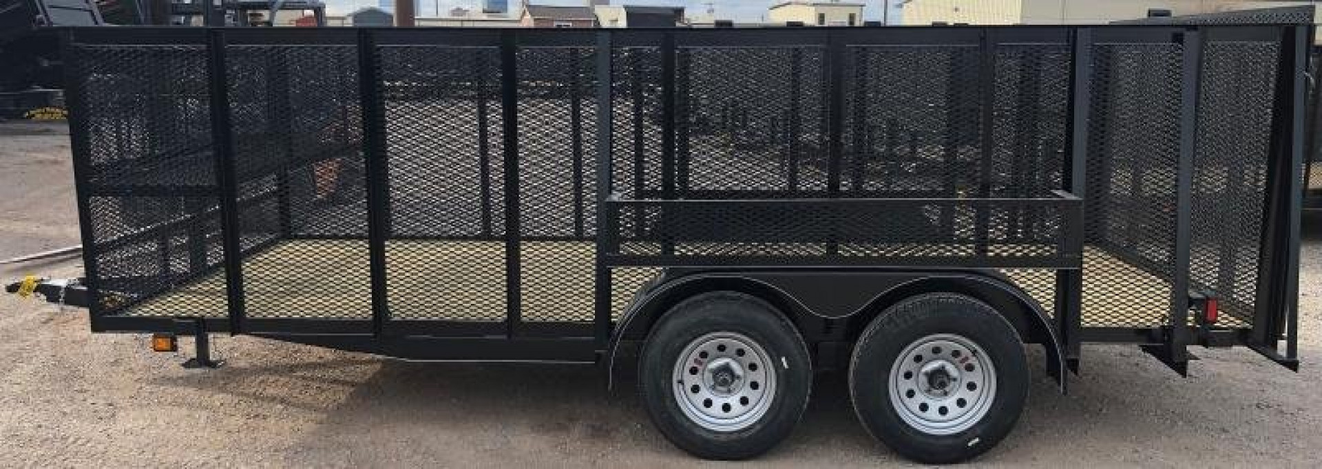 New 2026 Road Boss 83"x16' Tandem Axle Landscape with 4' Sides Landscape Trailer