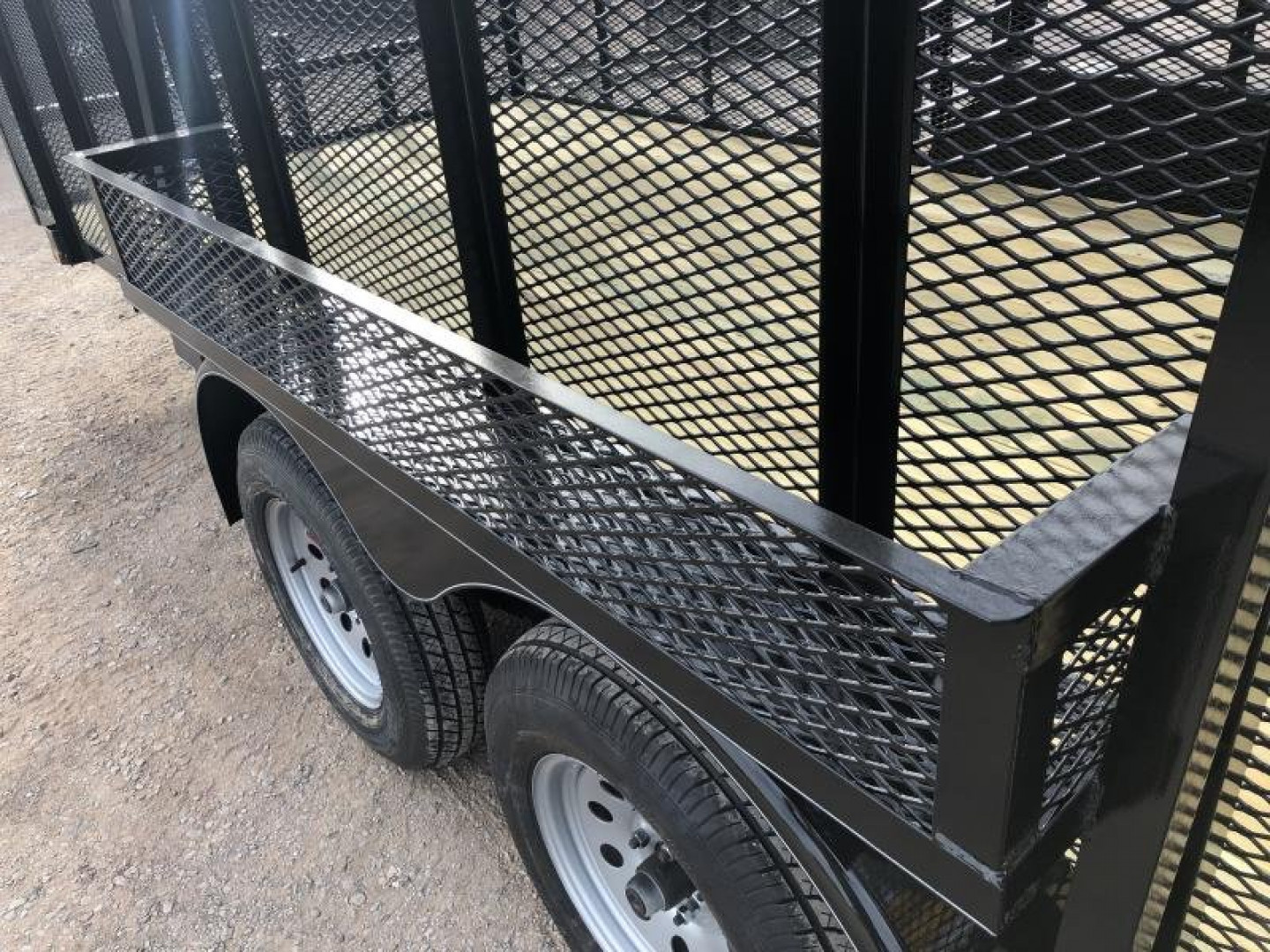 New 2026 Road Boss 83"x16' Tandem Axle Landscape with 4' Sides Landscape Trailer