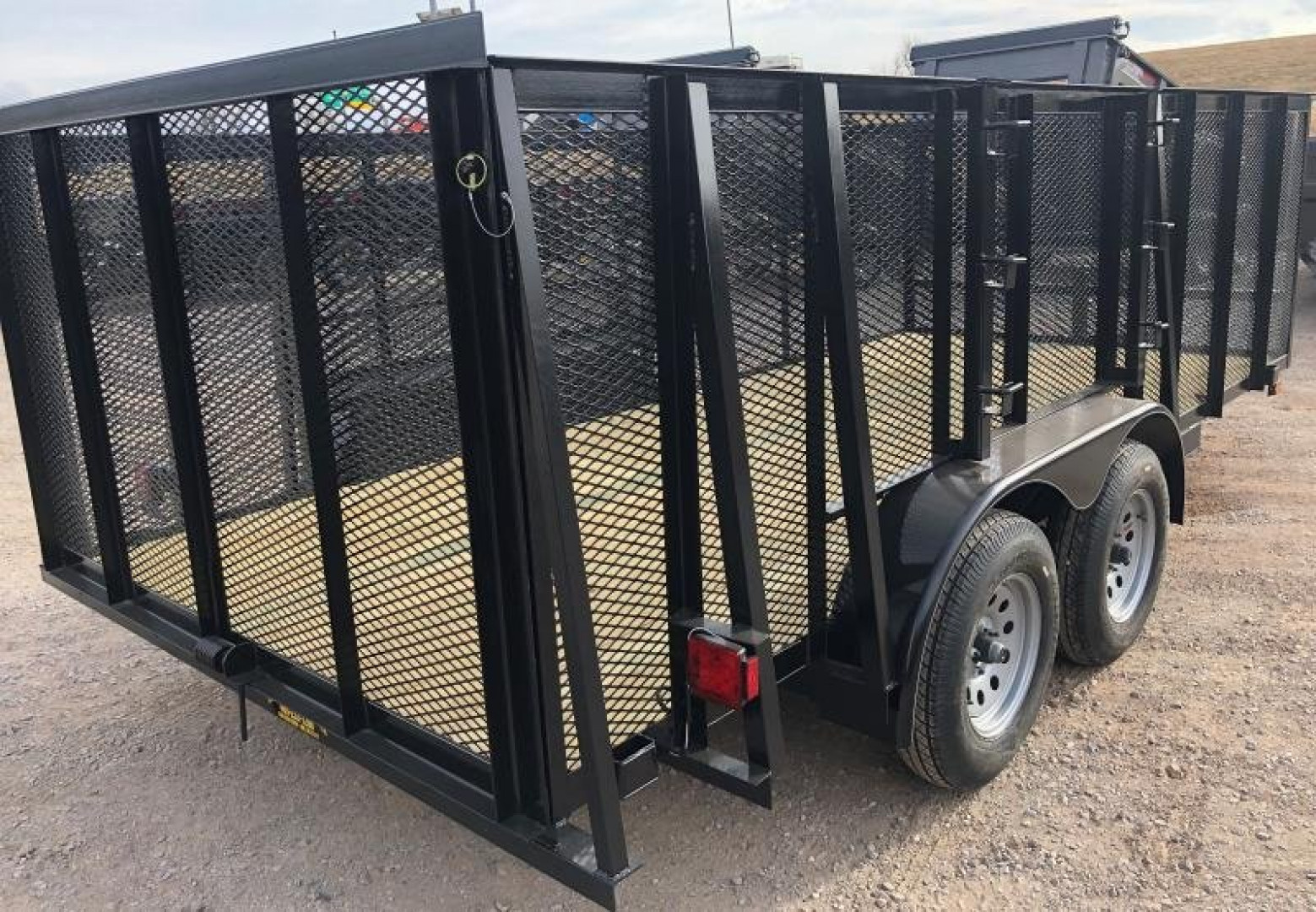 New 2026 Road Boss 83"x16' Tandem Axle Landscape with 4' Sides Landscape Trailer