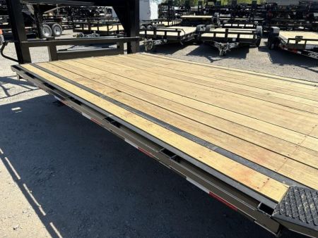 New 2026 Road Boss 102"x24' Gooseneck Lowstyle Equipment Trailer