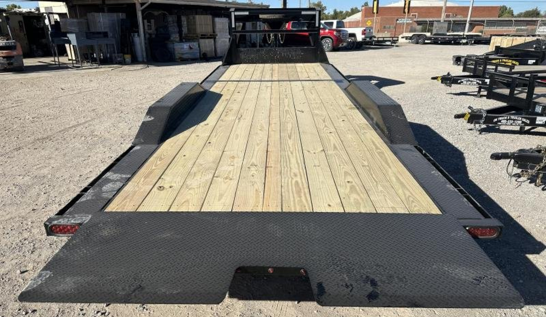 New 2026 East Texas Trailers 102"x24' Gooseneck Lowstyle Driver over fender Tilt Trailer