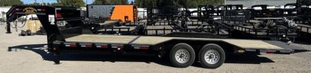 New 2026 East Texas Trailers 102"x24' Gooseneck Lowstyle Driver over fender Tilt Trailer
