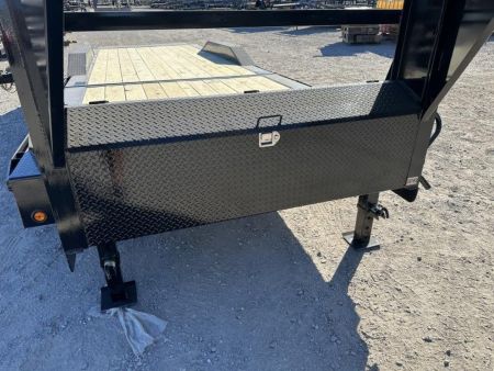 New 2026 East Texas Trailers 102"x24' Gooseneck Lowstyle Driver over fender Tilt Trailer