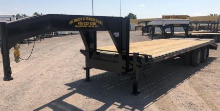 New 2027 Road Boss 25' Tandem Dual Gooseneck Combo Dove Equipment Trailer