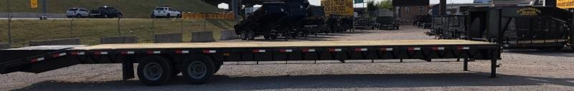 New 2026 Road Boss 40' Tandem Dual Gooseneck Combo Equipment Trailer