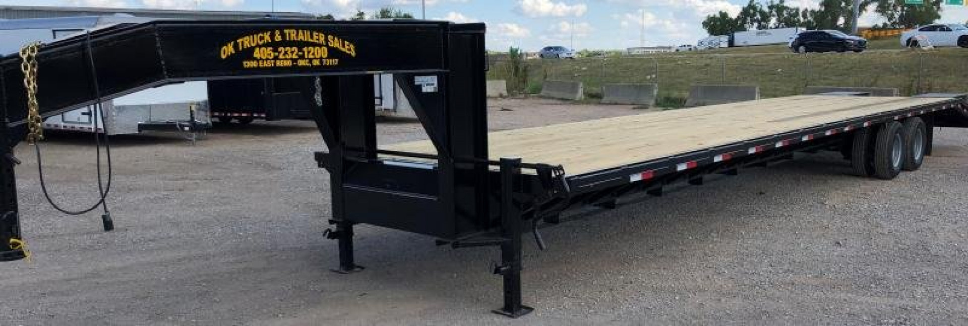 New 2026 Road Boss 40' Tandem Dual Gooseneck Combo Equipment Trailer