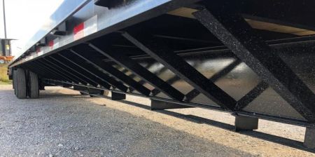 New 2026 Road Boss 40' Tandem Dual Gooseneck Combo Equipment Trailer
