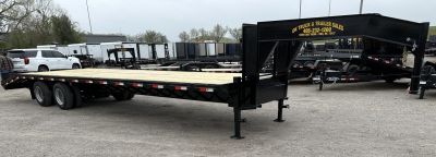 New 2026 Road Boss 32' Tandem 12k Dozer Dove with Hutch Equipment Trailer