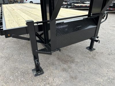 New 2026 Road Boss 32' Tandem 12k Dozer Dove with Hutch Equipment Trailer