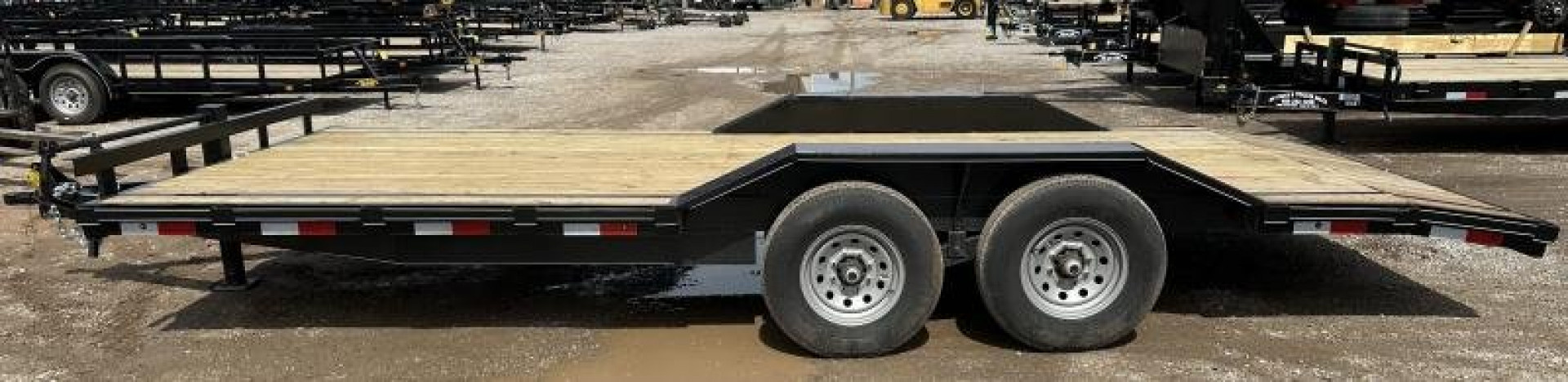 New 2026 Road Boss 102" Wide x 20' Heavy Duty Car Hauler with Drive over Fenders Car Hauler
