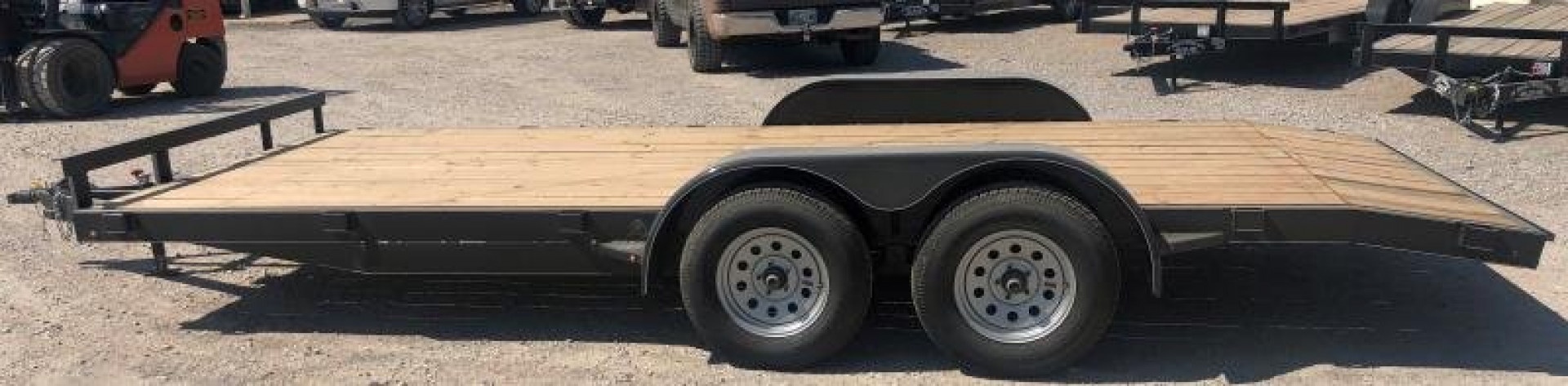 New 2026 Road Boss 83"x18' 3500# Wood Floor Car Hauler
