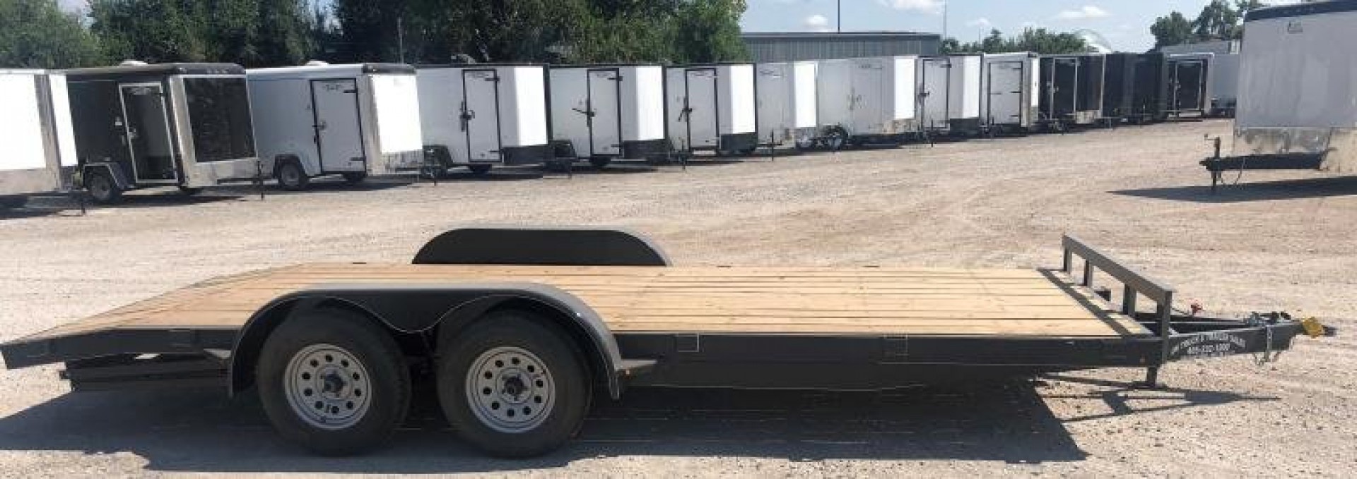 New 2026 Road Boss 83"x18' 3500# Wood Floor Car Hauler