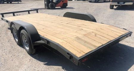 New 2026 Road Boss 83"x18' 3500# Wood Floor Car Hauler