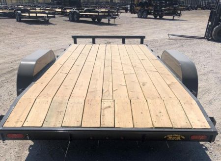 New 2026 Road Boss 83"x18' 3500# Wood Floor Car Hauler