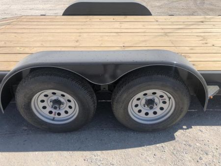 New 2026 Road Boss 83"x18' 3500# Wood Floor Car Hauler