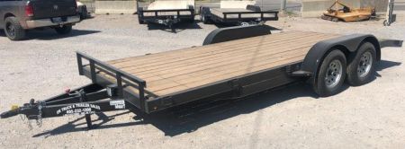 New 2026 Road Boss 83"x18' 3500# Wood Floor Car Hauler