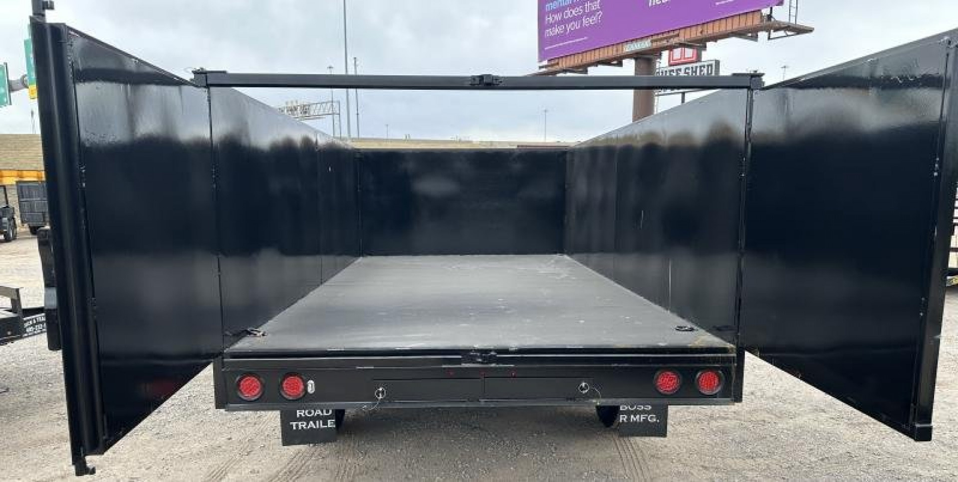 New 2025 Road Boss 102x16'Gooseneck Dump Trailer