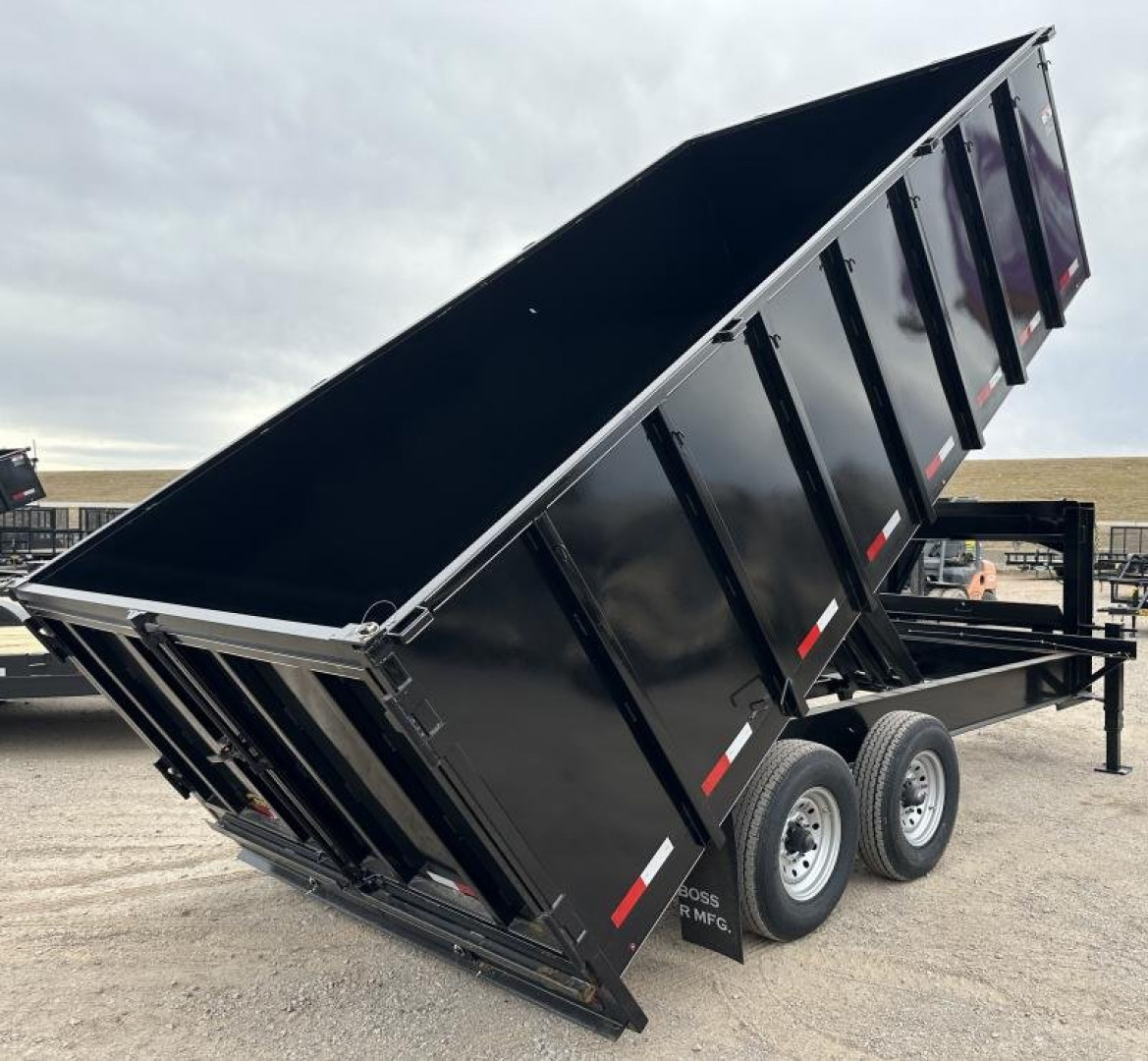 New 2025 Road Boss 102x16'Gooseneck Dump Trailer